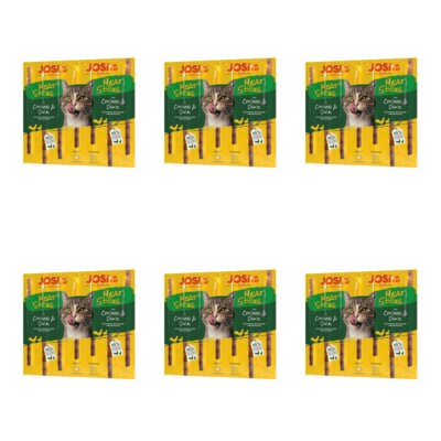 Przysmak dla kota JOSICAT Meat Sticks Kurczak i kaczka 6 x 35 g