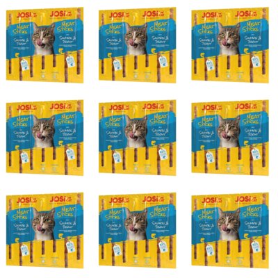 Przysmak dla kota JOSICAT Meat Sticks Łosoś i pstrąg 9 x 35 g