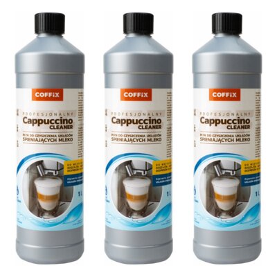 Środek do czyszczenia systemu mlecznego COFFIX Cappuccino Cleaner 3 x 1 L