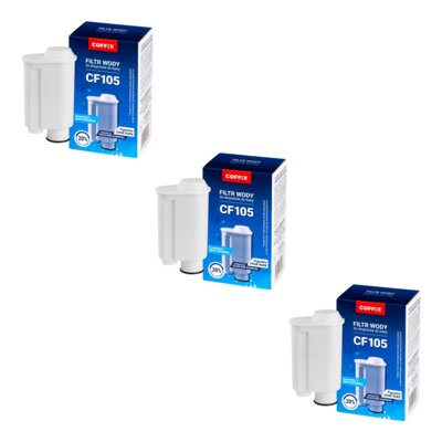 Filtr do ekspresu COFFIX CF105 zamiennik Intenza+ do ekspresu Saeco, Philips (3 szt.)
