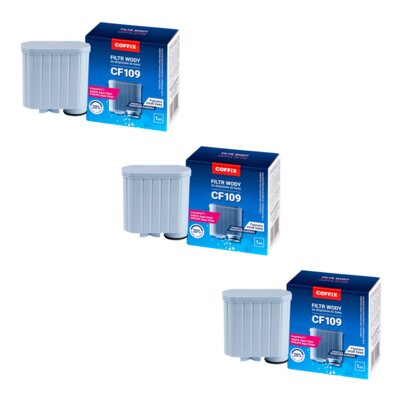 Filtr do ekspresu COFFIX CF109 zamiennik AquaClean do ekspresu Philips, Saeco (3 szt.)