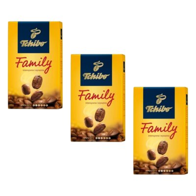 Kawa mielona TCHIBO Family 3 x 250 g