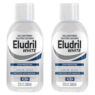 Płyn do płukania jamy ustnej ELUDRIL White 2 x 500 ml