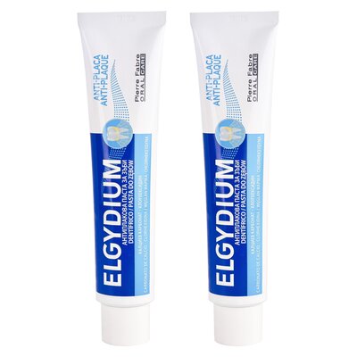 Pasta do zębów ELGYDIUM Anti-Plaque 2 x 75 ml