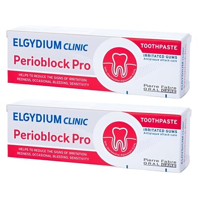 Pasta do zębów ELGYDIUM Perioblock Pro 2 x 50 ml