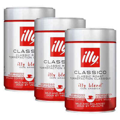 Kawa mielona ILLY Classico 3 x 0.25 kg