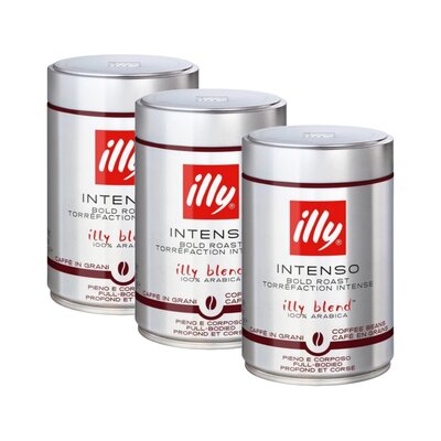 Kawa ziarnista ILLY Intenso 3 x 0.25 kg