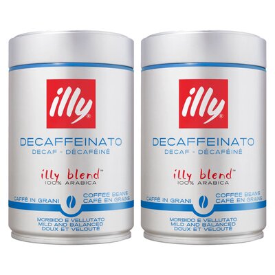 Kawa ziarnista ILLY Decaf 2 x 0.25 kg