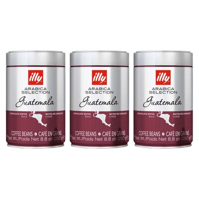 Kawa ziarnista ILLY Arabica Selection Guatemala 3 x 0.25 kg