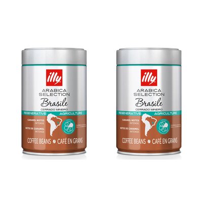 Kawa ziarnista ILLY Arabica Selection Brazil Cerrado Mineiro 2 x 0.25 kg