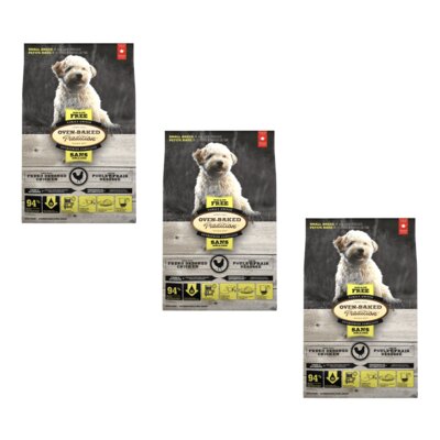 Karma dla psa OBT Dog Food Grain Free Chicken Small Breed 3 x 1 kg