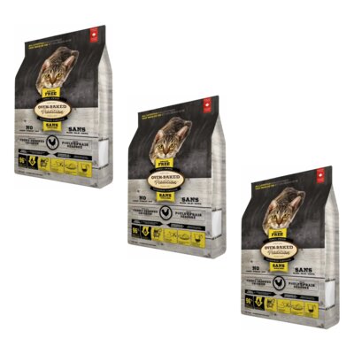 Karma dla kota OBT Cat Food Grain Free Kurczak 3 x 1.13 kg