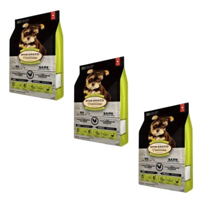 Karma dla psa OBT Dog Food Puppy Small Breed Kurczak 3 x 1 kg