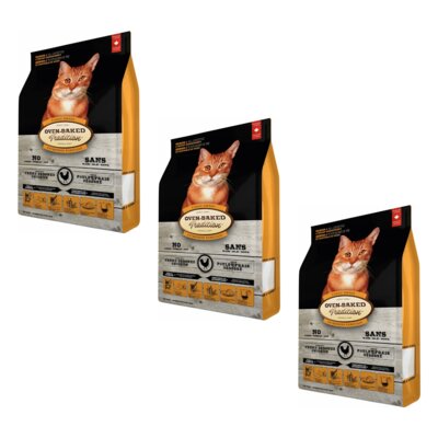 Karma dla kota OBT Cat Food Senior Kurczak 3 x 1.13 kg