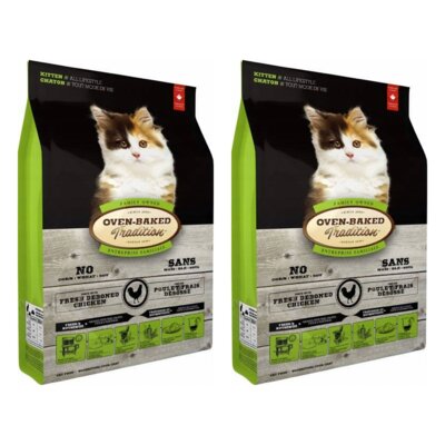 Karma dla kota OBT Cat Food Kitten Kurczak 2 x 1.13 kg