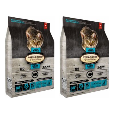 Karma dla kota OBT Cat Food Grain Free Ryba 2 x 2.27 kg