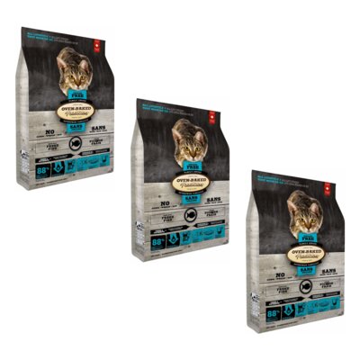 Karma dla kota OBT Cat Food Grain Free Ryba 3 x 2.27 kg