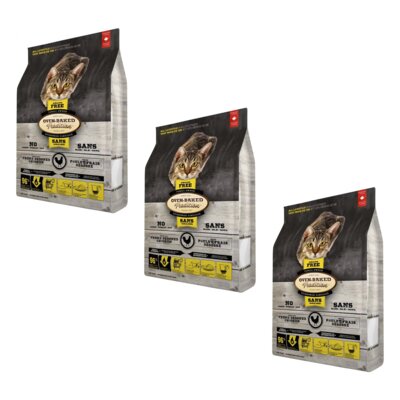 Karma dla kota OBT Cat Food Grain Free Kurczak 3 x 2.27 kg