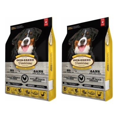 Karma dla psa OBT Dog Food Adult Large Breed Kurczak 2 x 11.34 kg
