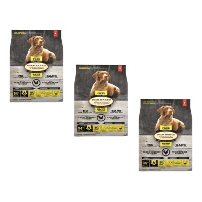 Karma dla psa OBT Dog Food Grain Free Chicken Kurczak 3 x 11.34 kg