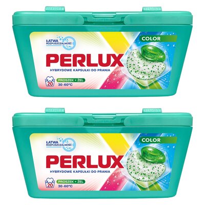Kapsułki do prania PERLUX Color - 40 szt.