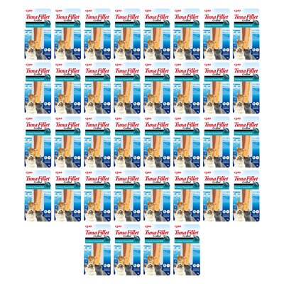 Przysmak dla kota INABA Filet z tuńczyka w bulionie z kalmarów 36 x 15 g