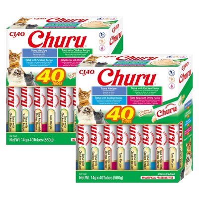Przysmak dla kota INABA Ciao Churu Variety Tuńczyk 80 x 14 g