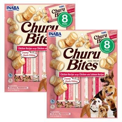 Przysmak dla psa INABA Churu Bites Kurczak z łososiem 16 x 12 g