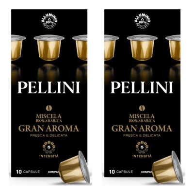 Kapsułki PELLINI Gran Aroma do ekspresu Nespresso (20 szt.)