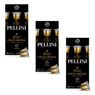 Kapsułki PELLINI Gran Aroma do ekspresu Nespresso (30 szt.)