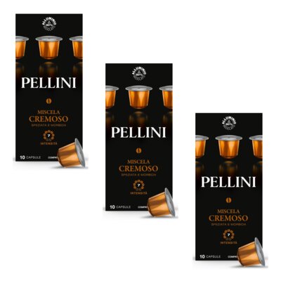 Kapsułki PELLINI Cremoso do ekspresu Nespresso (30 szt.)