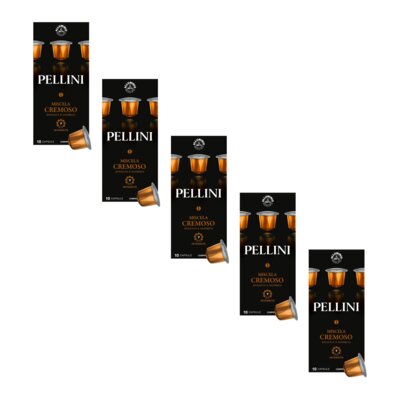 Kapsułki PELLINI Cremoso do ekspresu Nespresso (50 szt.)
