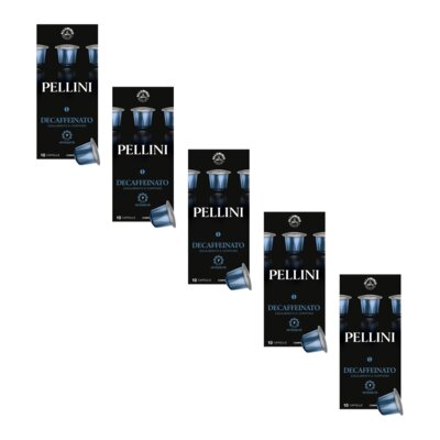 Kapsułki PELLINI Decofein do ekspresu Nespresso (50 szt.)