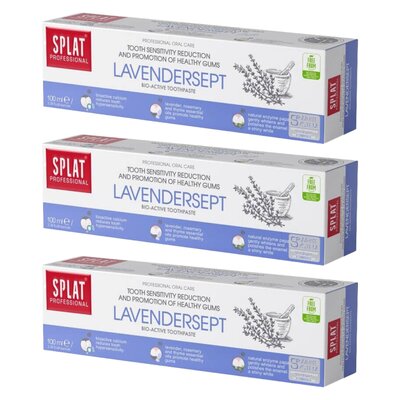 Pasta do zębów SPLAT Professional Lavendersept 3 x 100 ml