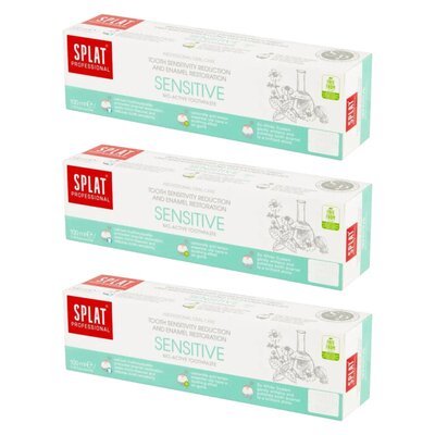 Pasta do zębów SPLAT Professional Sensitive 3 x 100 ml