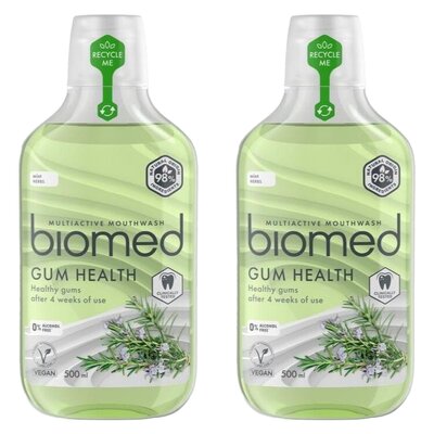 Płyn do płukania jamy ustnej SPLAT Biomed Gum Health Rozmaryn 2 x 500 ml