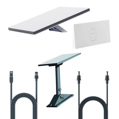Zestaw STARLINK Mini Kit + Uchwyt obrotowy STARLINK Mini 04172002-501 + Kabel STARLINK Mini 04855100-541 15 m + Kabel STARLINK Mini 11699760-510 15 m + Router STARLINK High Performance Gen3 2.4 / 5 GHz (TriBand), Wi-Fi Mesh