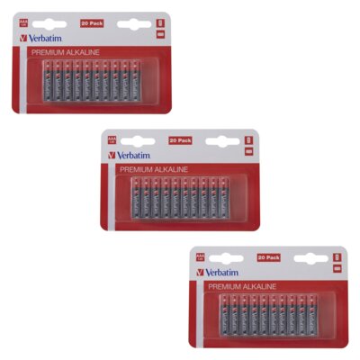 Bateria AAA LR03 VERBATIM 49876 (60 szt.)