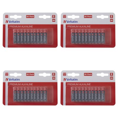 Bateria AAA LR03 VERBATIM 49876 (80 szt.)