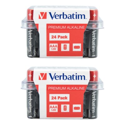 Baterie AAA LR3 VERBATIM Alkaline 49504 (48 szt.)