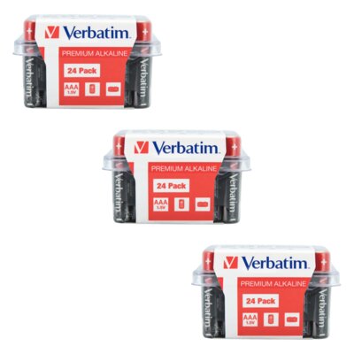 Baterie AAA LR3 VERBATIM Alkaline 49504 (72 szt.)