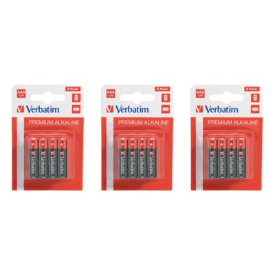 Baterie AAA LR3 VERBATIM Alkaline Micro 49502 (24 szt.)