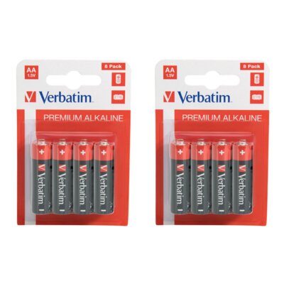 Baterie AA LR6 VERBATIM Alkaline 49503 (16 szt.)