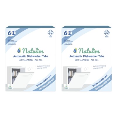 Kapsułki do zmywarek NATULIM Eko 6w1 60 szt.