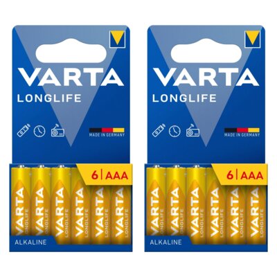 Baterie AAA LR3 VARTA Longlife (12 szt.)