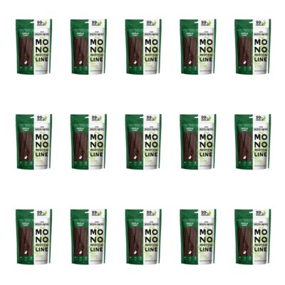 Przysmak dla psa WIEJSKA ZAGRODA Monoproteinowe miękkie paski Królik 15 x 100 g