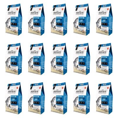 Karma dla psa WIEJSKA ZAGRODA Łosoś S/M 15 x 2 kg