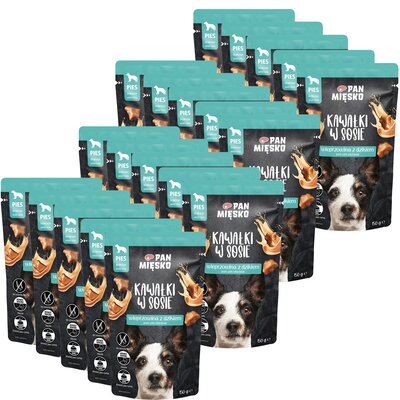Karma dla psa PAN MIĘSKO Wieprzowina z dzikiem 20 x 150 g
