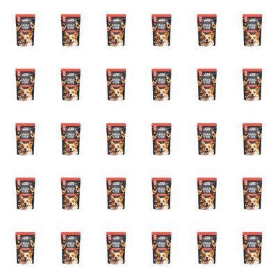 Karma dla psa PAN MIĘSKO Wołowina z koziną 30 x 150 g