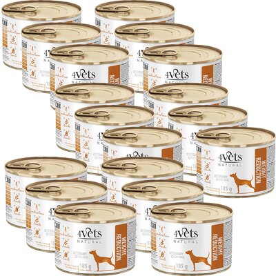 Karma dla psa 4VETS NATURAL Weight Reduction 18 x 185 g